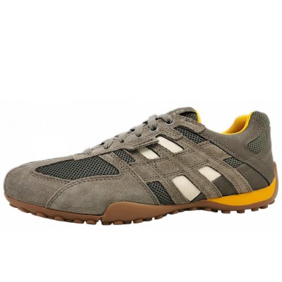 Geox U Snake A Schnürer in C1BH6 dove grey/taupe Geox U Snake A Schnürer in C1BH6 dove grey/taupe