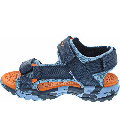 Geox Borealis Boy Sandale in lt.blue-navy Geox Borealis Boy Sandale in lt.blue-navy