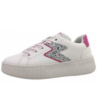 Geox Mikiroshi A Schnürer in C0563 white/fuchsia Geox Mikiroshi A Schnürer in C0563 white/fuchsia