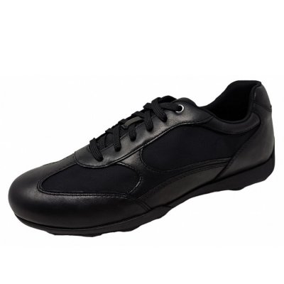 Geox Snake 2.0 sportlicher Schnürer in black Geox Snake 2.0 sportlicher Schnürer in black