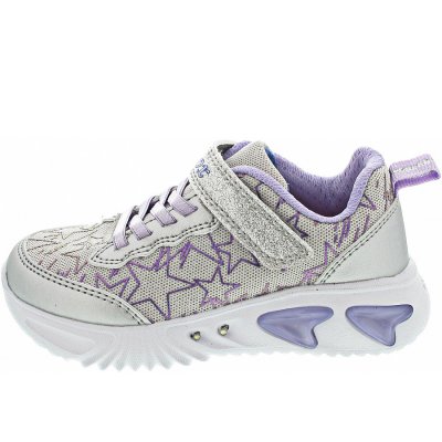 Geox Assister Girl Klettschuh in silver-lilac Geox Assister Girl Klettschuh in silver-lilac