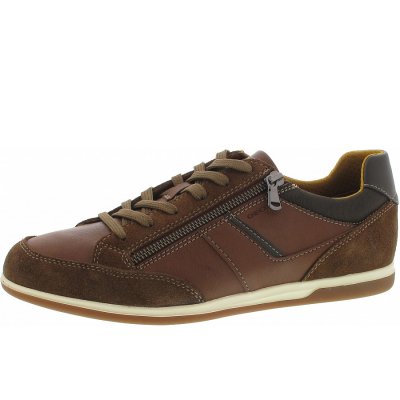 Geox Renan Schnürschuhe in cognac-browncotto Geox Renan Schnürschuhe in cognac-browncotto