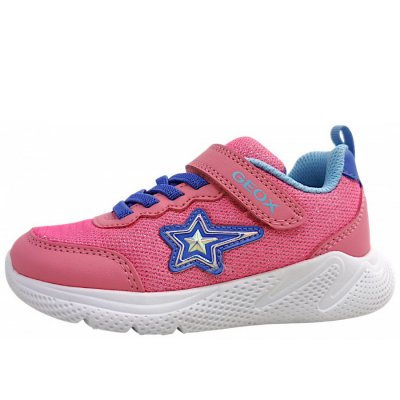 Geox Sprintye Girl Klettschuh in pink/indigo CE84V Geox Sprintye Girl Klettschuh in pink/indigo CE84V