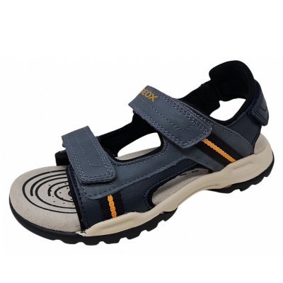Geox Borealis Sandale in navy orange Geox Borealis Sandale in navy orange