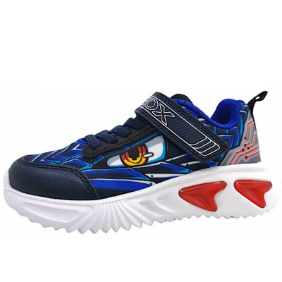 Geox J Assister B. B Klettschuh in C4226 navy/royal Geox J Assister B. B Klettschuh in C4226 navy/royal