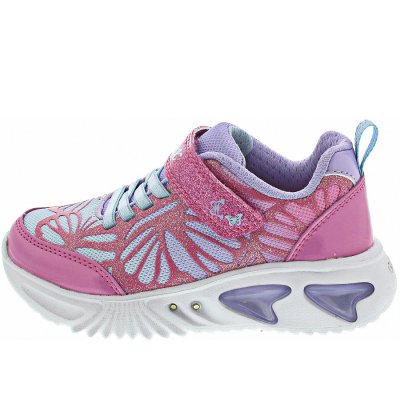 Geox Assister Girl Klettschuh in fuchsia-lilac Geox Assister Girl Klettschuh in fuchsia-lilac