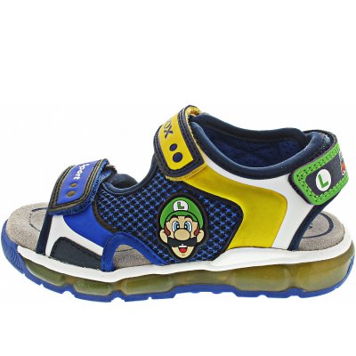 Geox Android Boy Sandale in royal-yellow Geox Android Boy Sandale in royal-yellow