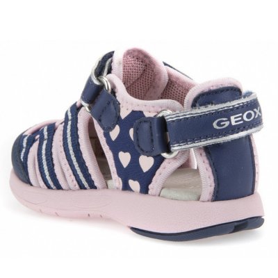 Geox B SAND.MULTY G. A - GBK LYCRA Sandalen in NAVY/PINK Geox B SAND.MULTY G. A - GBK LYCRA Sandalen in NAVY/PINK