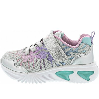 Geox Assister Girl Klettschuh in silver-pink Geox Assister Girl Klettschuh in silver-pink