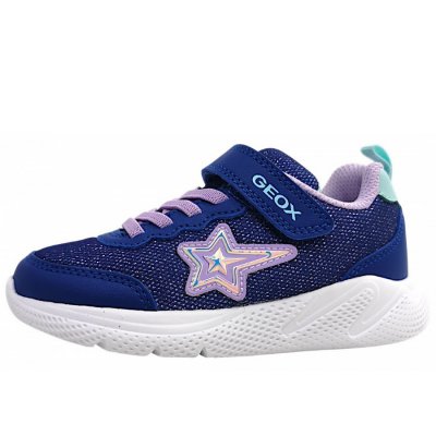 Geox Sprintye Girl Klettschuh in blue/lilac Geox Sprintye Girl Klettschuh in blue/lilac
