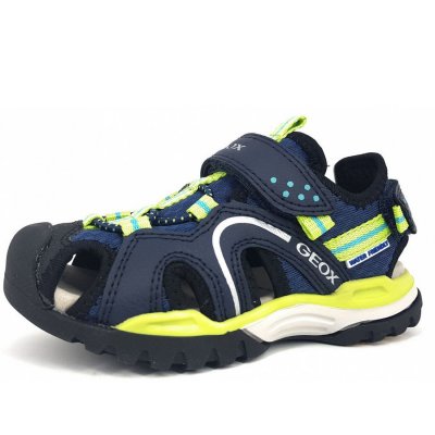 Geox Borealis Sandale in C4052 Dark Blue/Lime Geox Borealis Sandale in C4052 Dark Blue/Lime
