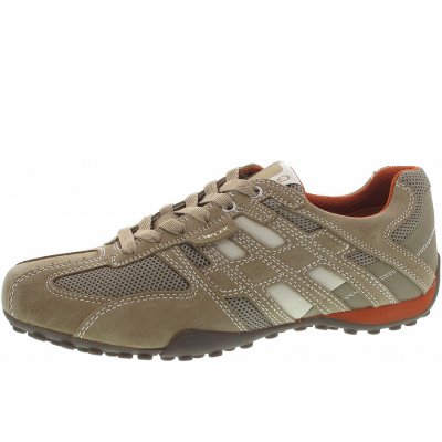 Geox Snake Schnürschuhe in beige-dk orange Geox Snake Schnürschuhe in beige-dk orange