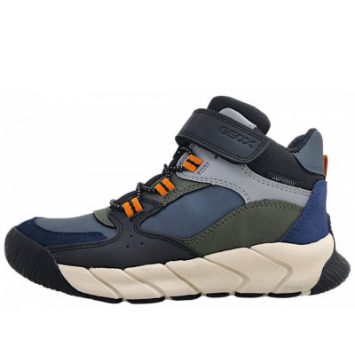 Geox Flexyper Pro Schnürstiefel in black/military/navy C0033 Geox Flexyper Pro Schnürstiefel in black/military/navy C0033