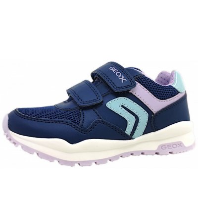 Geox Pavel Girl Klettschuh in C4215 navy/lilac Geox Pavel Girl Klettschuh in C4215 navy/lilac