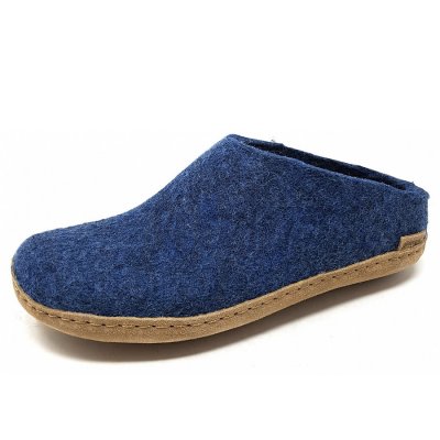 Glerups Hausschuh in denim blau Glerups Hausschuh in denim blau