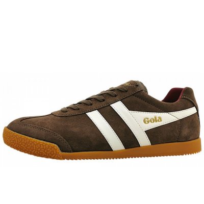 Gola Harrier sportlicher Schnürer in otter/offwhite/deep red Gola Harrier sportlicher Schnürer in otter/offwhite/deep red