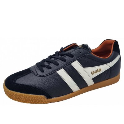 Gola Harrier Sneaker in XB black white orange Gola Harrier Sneaker in XB black white orange