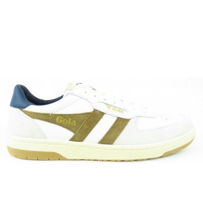 Gola Hawk white tobacco navy Sneaker in white tobacco navy Gola Hawk white tobacco navy Sneaker in white tobacco navy