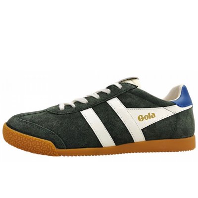 Gola Elan sportlicher Schnürer in dk khaki/offwhite/sapphir Gola Elan sportlicher Schnürer in dk khaki/offwhite/sapphir