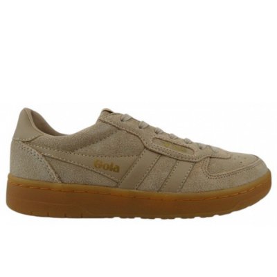 Gola Hawk Suede 86 sportlicher Schnürer in beige Gola Hawk Suede 86 sportlicher Schnürer in beige