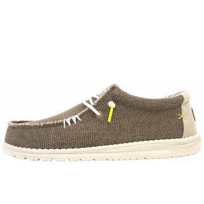 Hey Dude Wally Braided Slipper in 2BS fossil Hey Dude Wally Braided Slipper in 2BS fossil