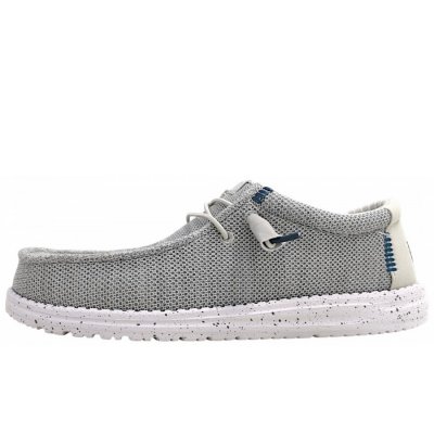 Hey Dude Wally Stretch Sox Slipper in dawn blue/multi Hey Dude Wally Stretch Sox Slipper in dawn blue/multi