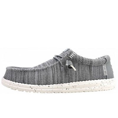 Hey Dude Wally Strech Sox Slipper in grey Hey Dude Wally Strech Sox Slipper in grey