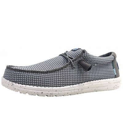 Hey Dude Wally Sport Mesh Slipper in grey Hey Dude Wally Sport Mesh Slipper in grey