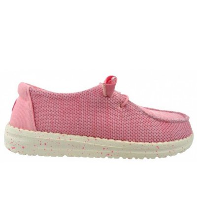 Hey Dude Wendy Stretch SOX rosette Slipper in rosette