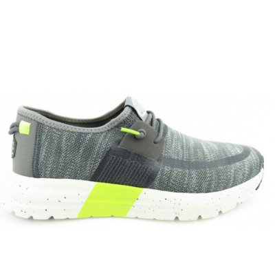 Hey Dude Sirocco M Sport MODE grey Slipper in grey charcoal Hey Dude Sirocco M Sport MODE grey Slipper in grey charcoal