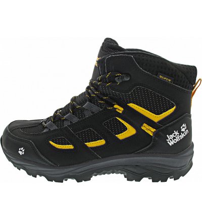 Jack Wolfskin Schnürstiefel in black-burly yellow