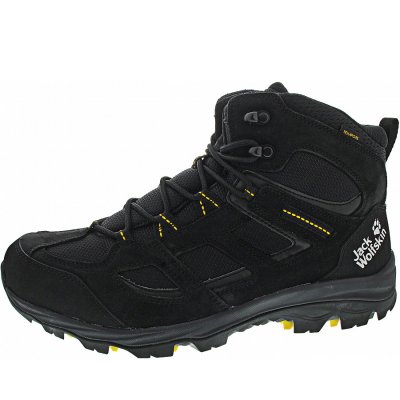 Jack Wolfskin Vojo 3 Texapore Mid M Wanderstiefel in black-burly yellow XT