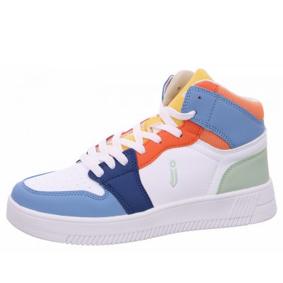 Jela Schnürstiefel in white blue Jela Schnürstiefel in white blue