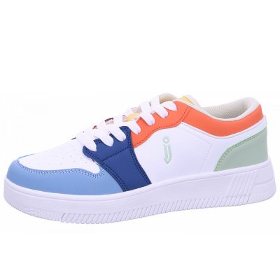 Jela Sneaker in white green blue Jela Sneaker in white green blue