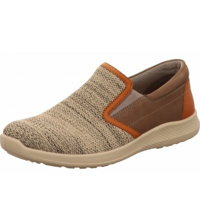 Jomos Slipper in grau kombi Jomos Slipper in grau kombi