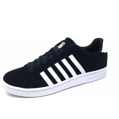 K-Swiss Court Tiebreak Sneaker in black white K-Swiss Court Tiebreak Sneaker in black white