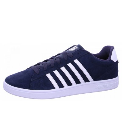 K-Swiss Tiebreak Sneaker in 460 navy white K-Swiss Tiebreak Sneaker in 460 navy white