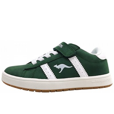 KangaRoos K-CA Miles EV Sneaker in deep emeraldt/white KangaRoos K-CA Miles EV Sneaker in deep emeraldt/white