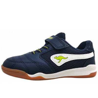 KangaRoos K-Braceyard EV Klettschuh in dk navy/lime 4054