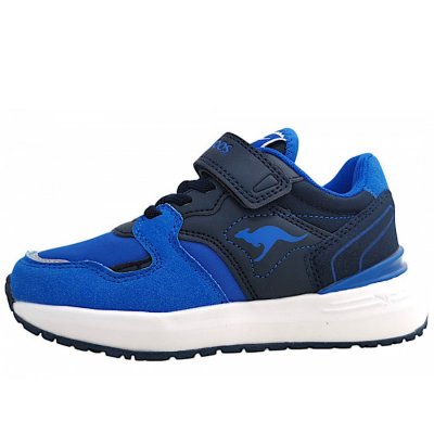 KangaRoos Klettschuh in dark navy/navy 4095