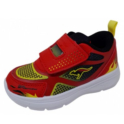 KangaRoos K-IQFlint V Sportschuh in diery red lemon chron KangaRoos K-IQFlint V Sportschuh in diery red lemon chron
