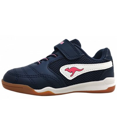 KangaRoos K-Braceyard EV Klettschuh in dk navy/daisy pink 4204 KangaRoos K-Braceyard EV Klettschuh in dk navy/daisy pink 4204