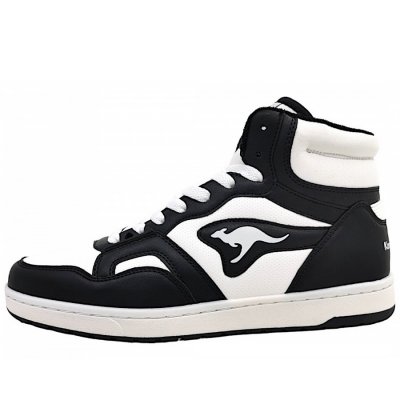 KangaRoos K-Slam Point Mid Trainingsschuh in Black/ White KangaRoos K-Slam Point Mid Trainingsschuh in Black/ White