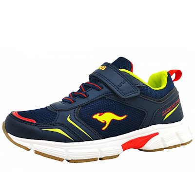 KangaRoos K-Ni Romp Ev Trainingsschuh in Dark Navy/ Lime KangaRoos K-Ni Romp Ev Trainingsschuh in Dark Navy/ Lime
