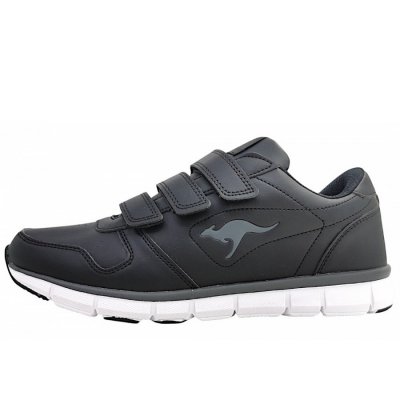 KangaRoos K-BlueRun 700 V B Klettverschluss in black/dk grey 522 KangaRoos K-BlueRun 700 V B Klettverschluss in black/dk grey 522