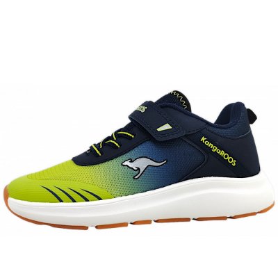 KangaRoos KB-Rida Sneaker in 4054 navy/lime KangaRoos KB-Rida Sneaker in 4054 navy/lime