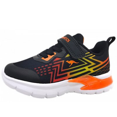KangaRoos K-SL Arouser Trainingsschuh in Jet Black/Neon Orange KangaRoos K-SL Arouser Trainingsschuh in Jet Black/Neon Orange