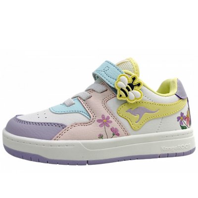 KangaRoos K-CP Fair EV Klettschuh in lavender/bee happy 4531 KangaRoos K-CP Fair EV Klettschuh in lavender/bee happy 4531