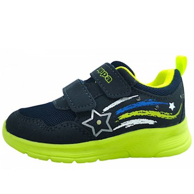 Kappa Klettschuh in navy/lime Kappa Klettschuh in navy/lime