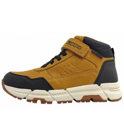 Kappa Klettstiefel in Black-Camel Kappa Klettstiefel in Black-Camel